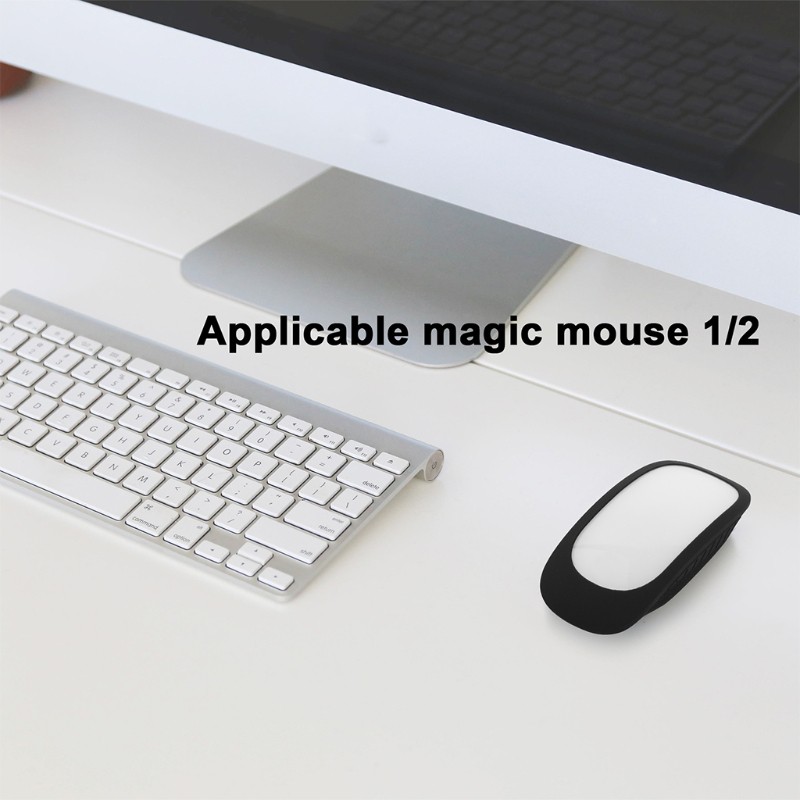 Vỏ Bọc Chuột Máy Tính Bằng Silicon Chống Bụi Cho Apple Magic Mouse 1 / 2