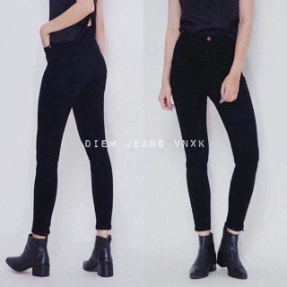 Quần jeans đen đủ 4 Mã