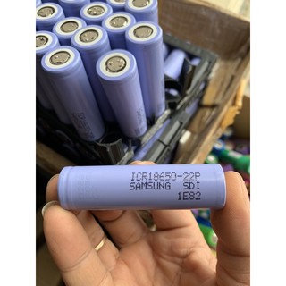 Cell Pin 18650 Samsung 22P chính hãng hàng mới 100% và hàng tháo từ khối pin thay ác quy.