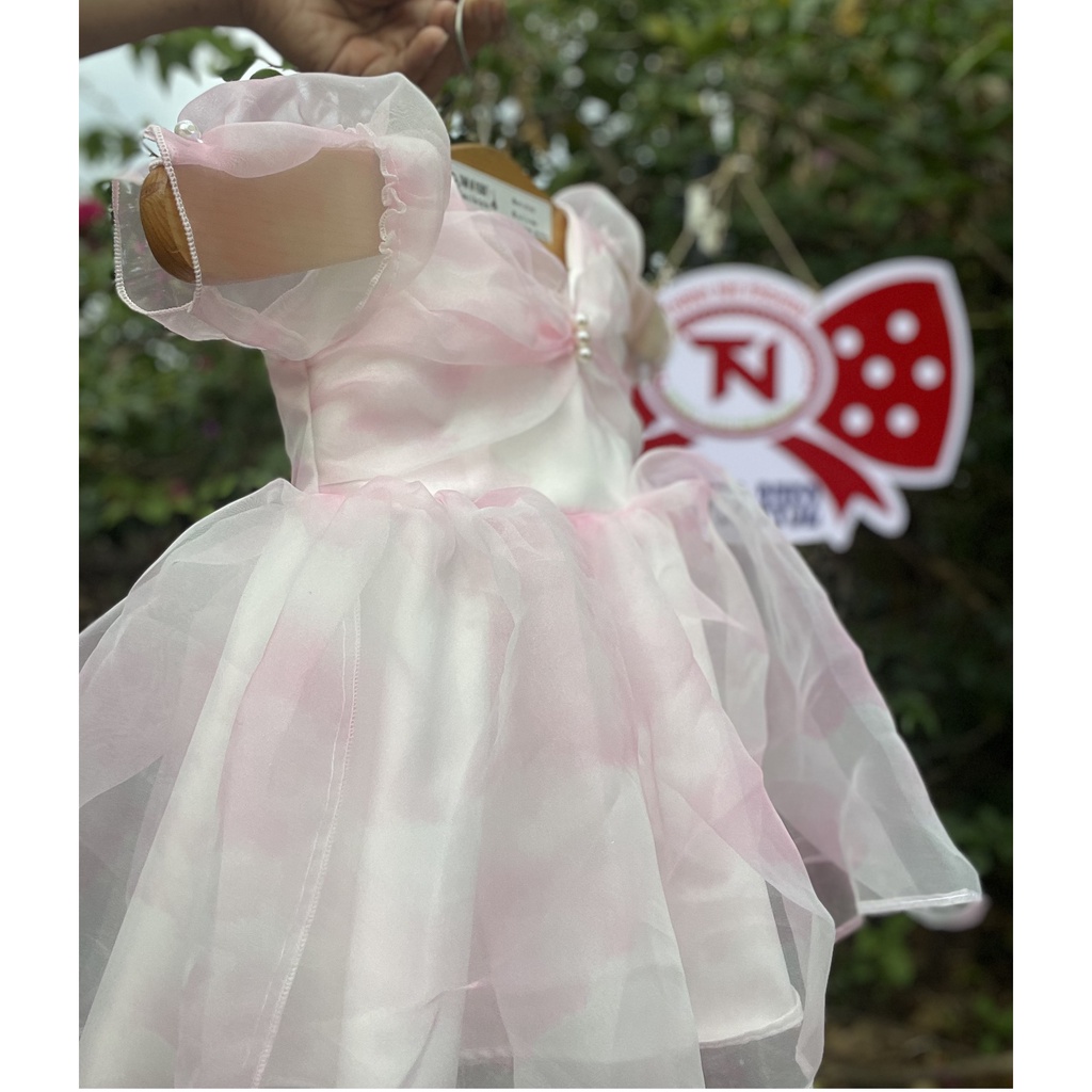 Váy Công Chúa kiểu Đáng Yêu hàng Thiết Kế Cao Cấp Đầm Bé Gái Thanh Nhi Fashion TN8522006