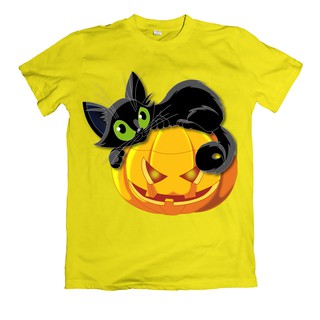 Áo thun in hình Mèo haloween