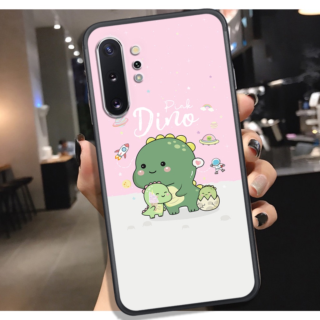 [HOT]ỐP SAMSUNG NOTE 8 - NOTE 9 - NOTE 10 - NOTE 10 PLUS , IN HÌNH KHỦNG LONG CHIBI SIÊU DỄ THƯƠNG.