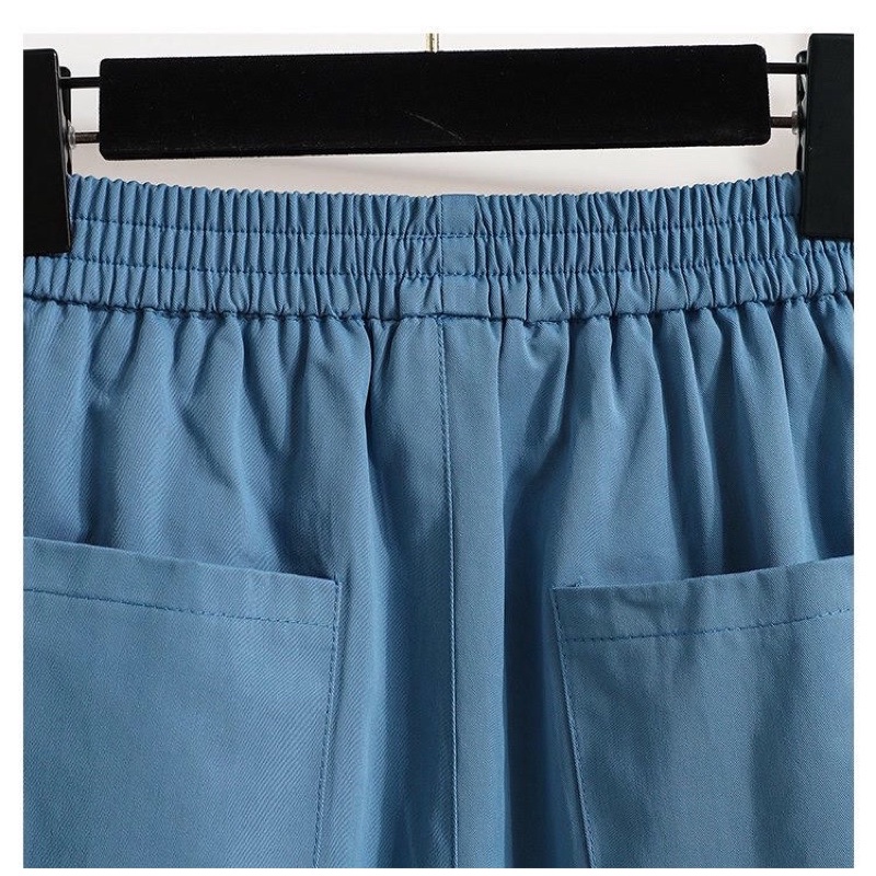 Quần ngố kaki big size lưng thun 1 nút size lớn 60-100kg