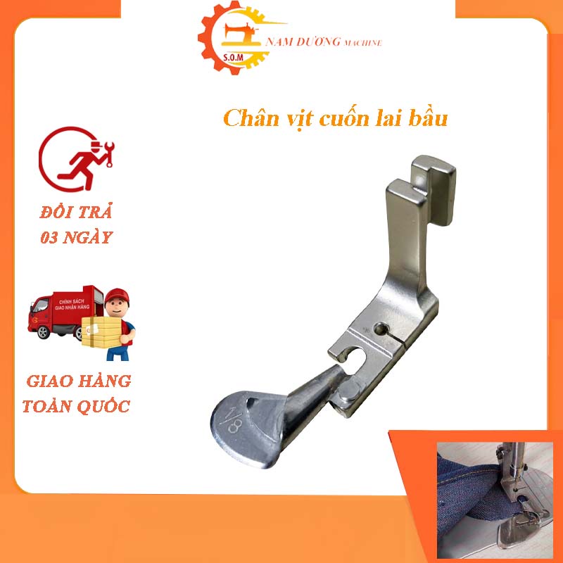 chân vịt cuốn lai bầu có Cử &gt; Chân vịt cuốn biên có Cử