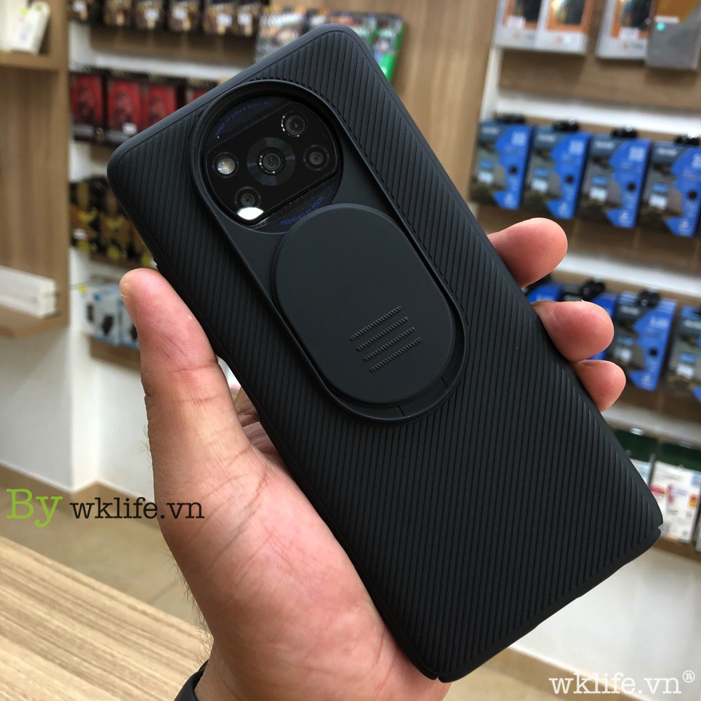 Ốp Xiaomi Poco X3 NFC Nillkin Camshield Bảo Vệ Camera Tuyệt Đối | BigBuy360 - bigbuy360.vn