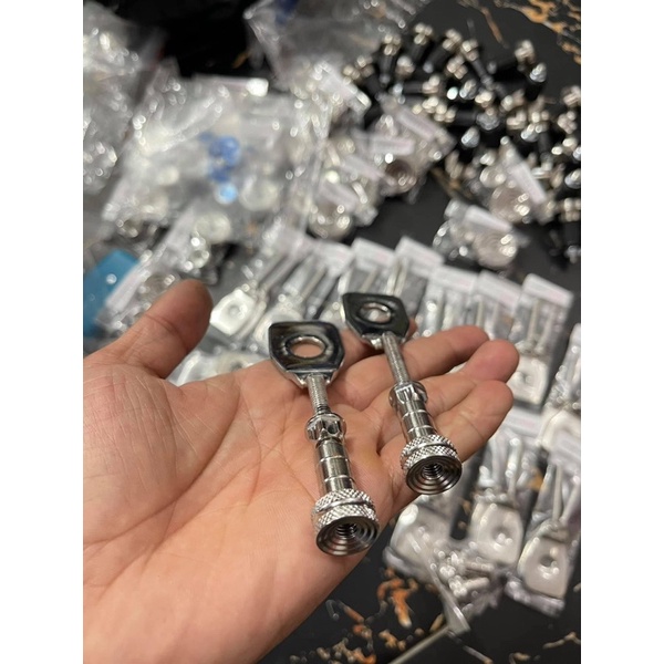 Cặp ốc nòng súng + đuôi cá tăng sên inox