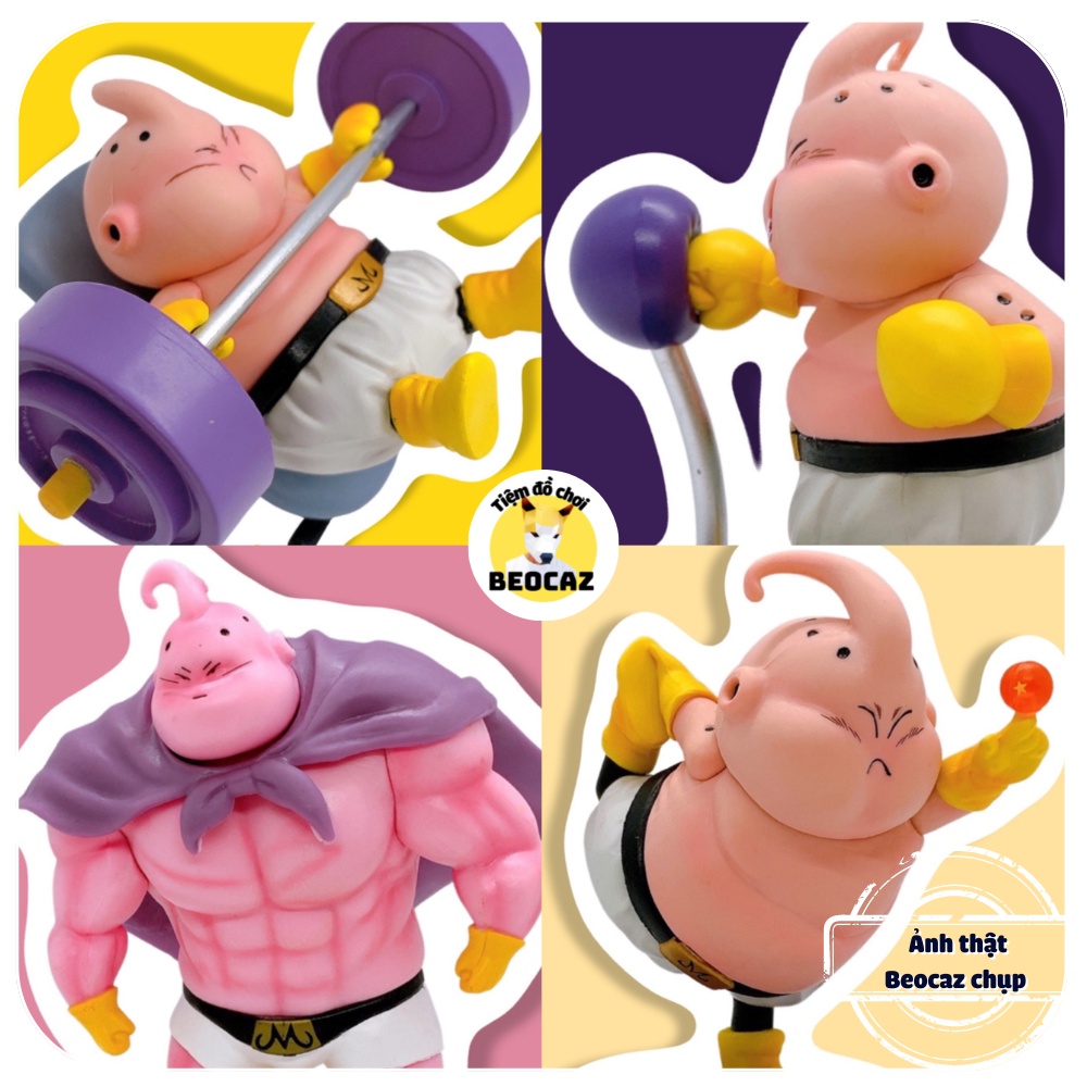 Mô hình Ma Bư Majin Buu béo nhiều mẫu dễ thương Mabu Đồ chơi Beocaz quà tặng độc đáo Dragon Ball 7 Viên Ngọc Rồng