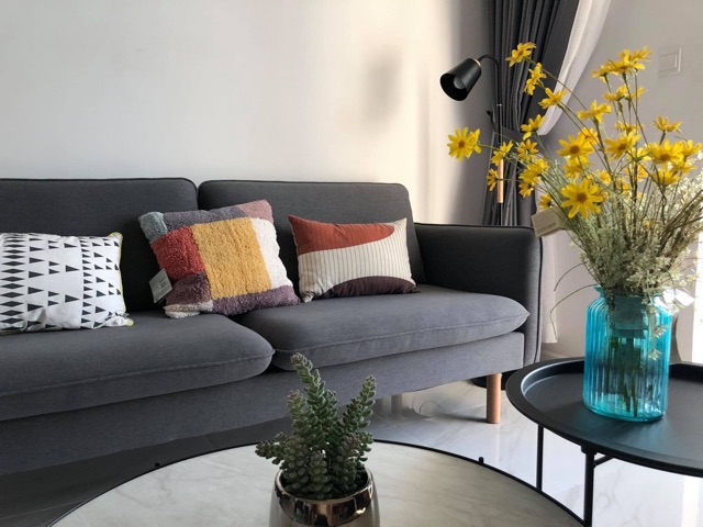 Đèn cây đứng trang trí phòng khách phong cách Bắc Âu Tặng kèm bóng LED 9w đèn led đọc sách sofa