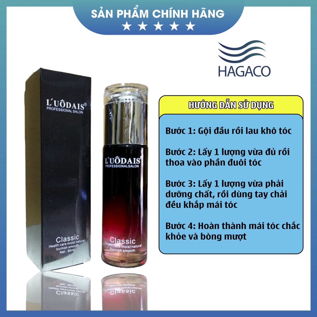 Tinh dầu dưỡng tóc L’UÔDAIS CLASSIC thơm hương nước hoa chính hãng giá rẻ tốt nhất CT13