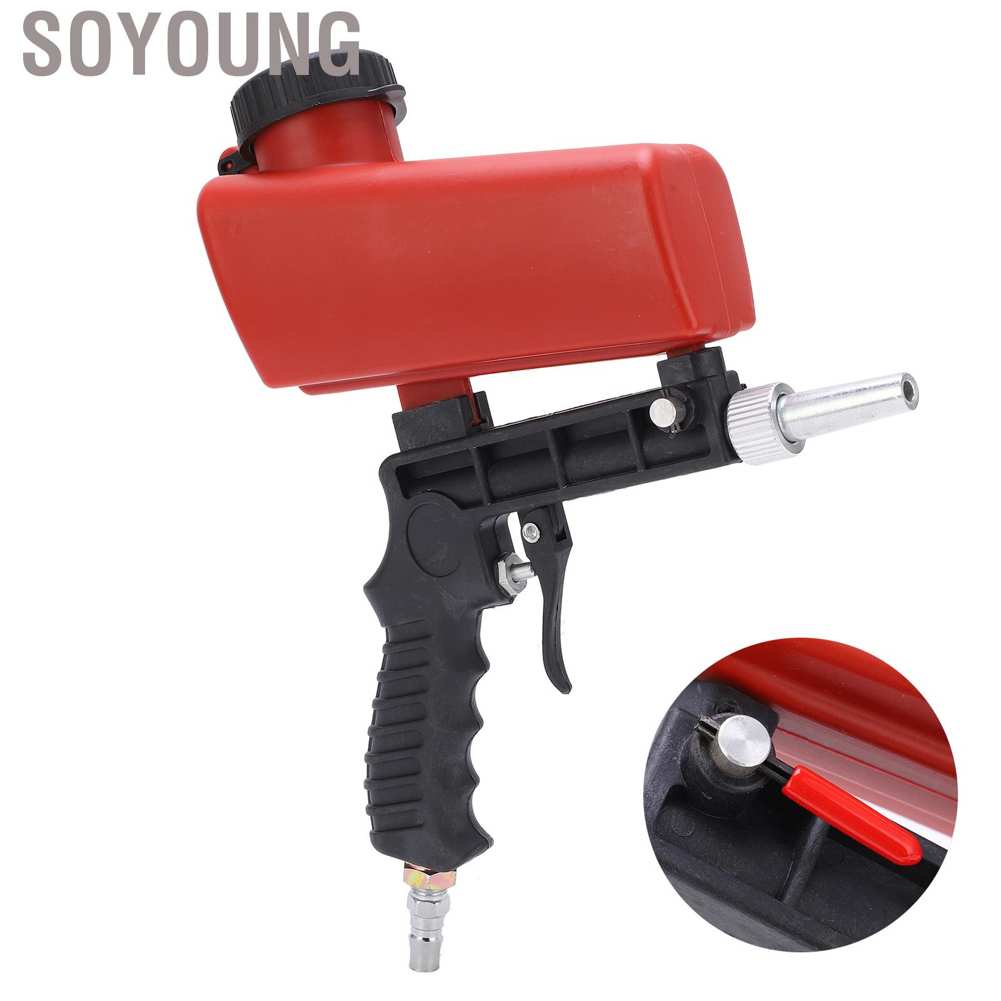 Súng phun cát cầm tay nhỏ 90psi sửa chữa xe hơi