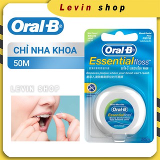 Chỉ Nha Khoa Oral-B ESSENTIAL FLOSS [ 50m/vỉ ]