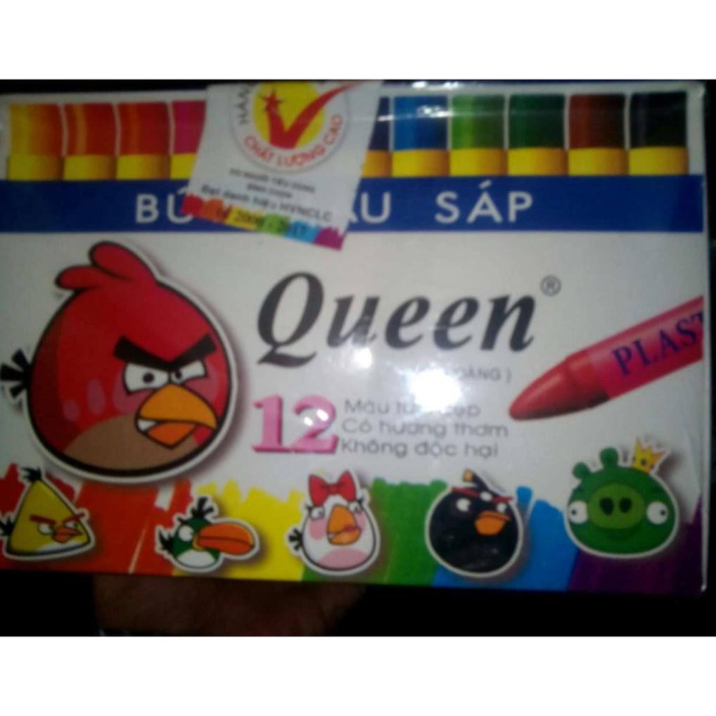 Bút sáp 12 màu queen