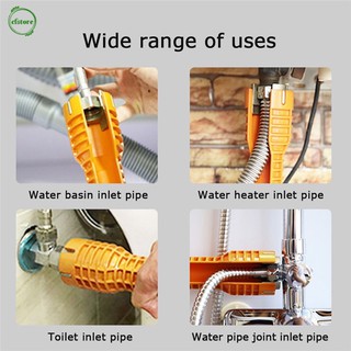 Dụng Cụ Tháo Vặn Vòi Ống Nước Đa Năng - Kìm Vặn Ống Nước, Cờ Lê Vặn Dây Cấp Nước Tiện Lợi