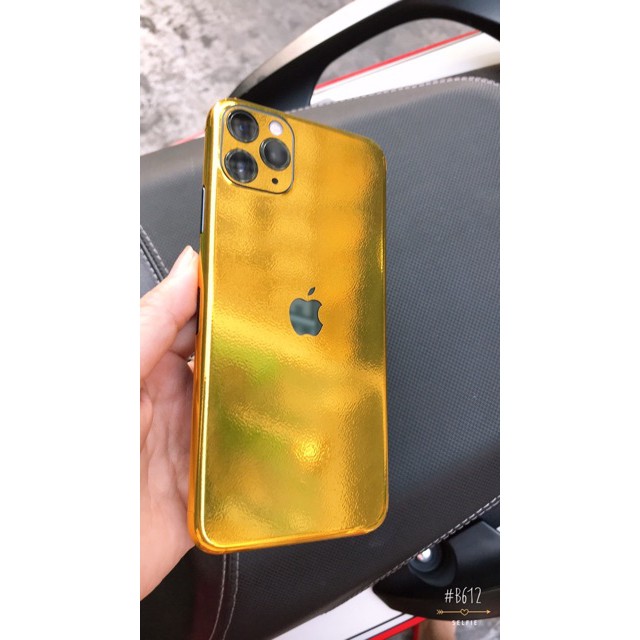 Skin dán iphone vàng siêu đẹp
