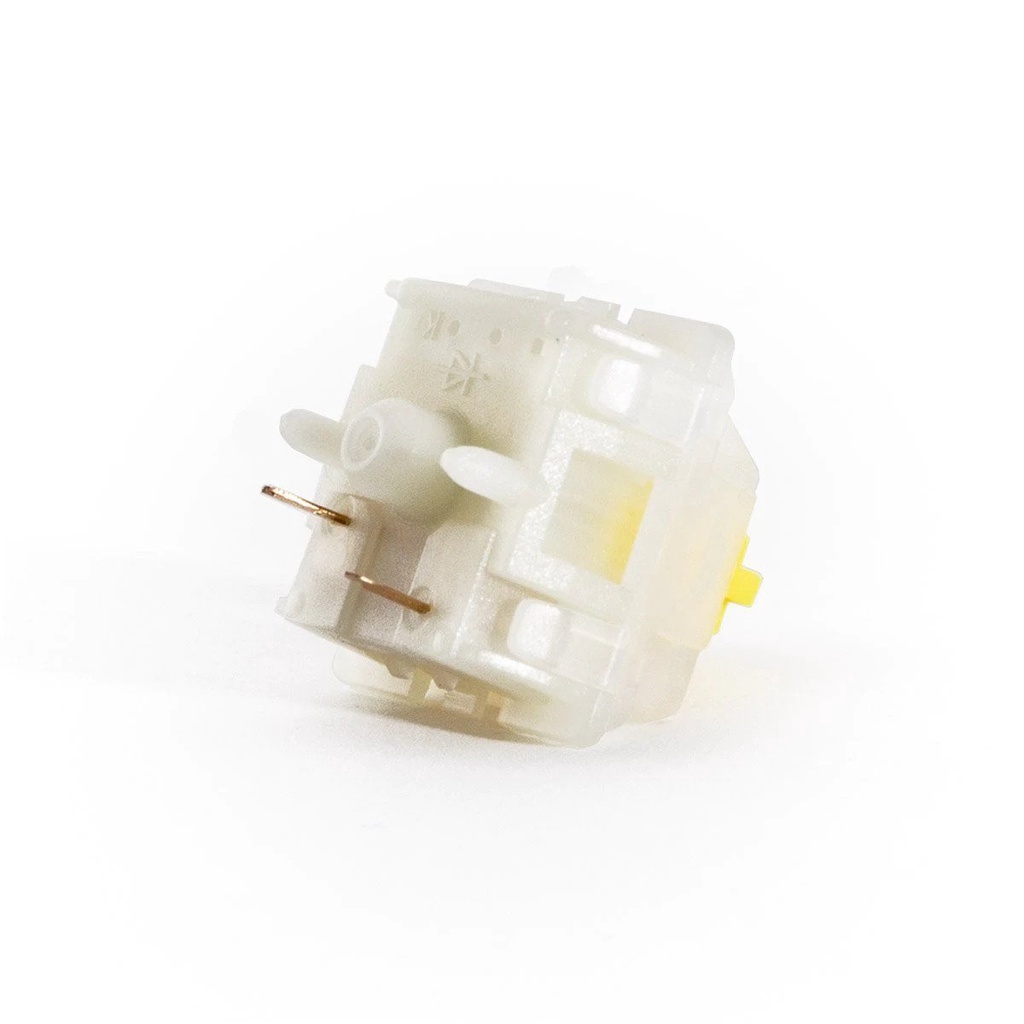 Gateron KS-3 Milky Yellow Pro Linear Switches - Switch 5 pin dùng cho bàn phím cơ