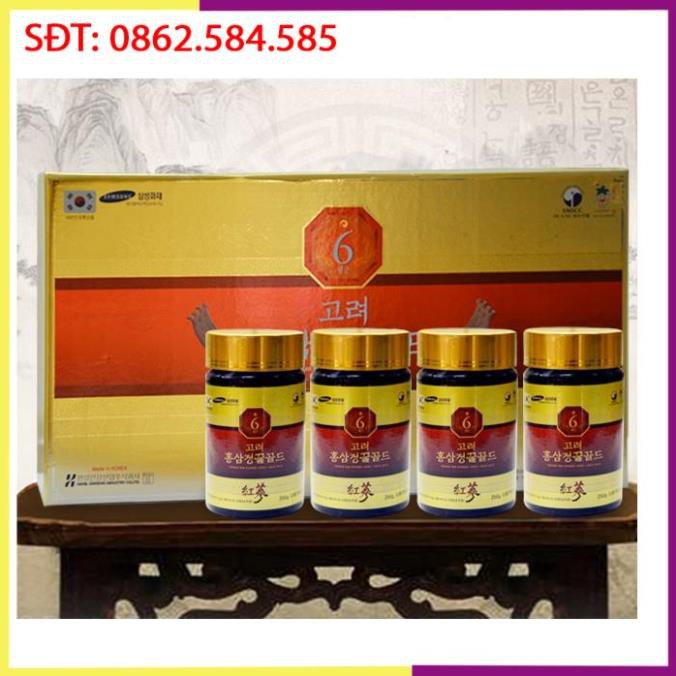 CAO HỒNG SÂM HANIL 4 LỌ HÀN QUỐC