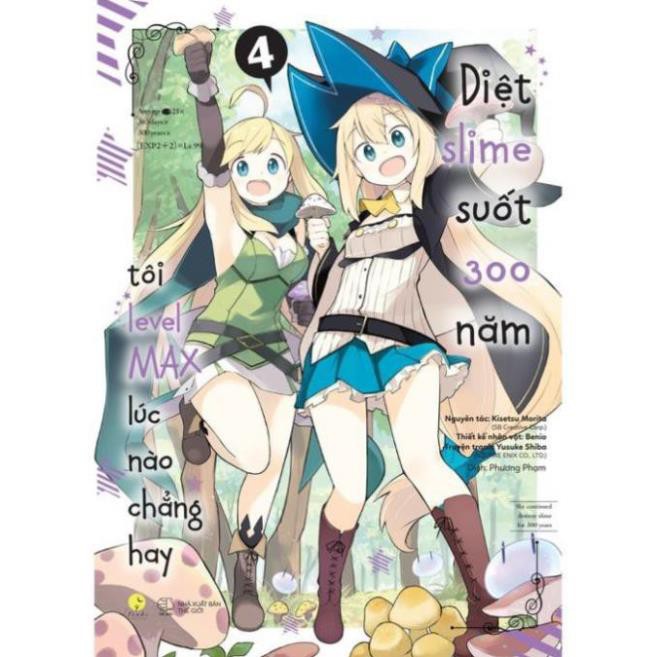 Sách - [Manga] Diệt Slime Suốt 300 Năm, Tôi Levelmax Lúc Nào Chẳng Hay (Tập 4) [AZVietNam]