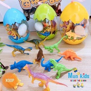 Bộ Sưu Tập Trứng Khủng Long Mini 13 Chi Tiết - Mun Kids