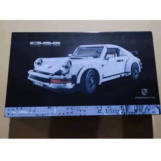 New Đồ chơi Lắp ráp Mô hình 99912 Porsche 911 Turbo 1458Pcs White Super Sport Car Compatible 10295