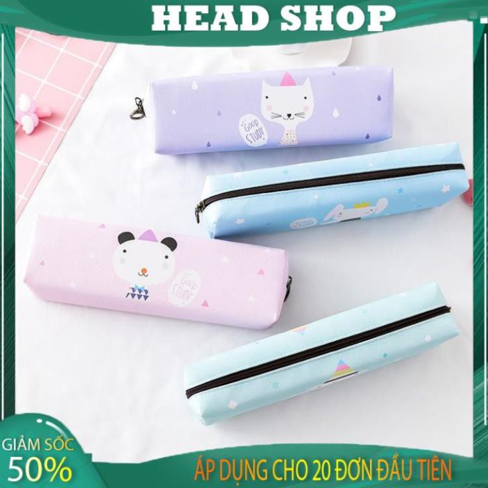 TÚI ĐỰNG BÚT HÌNH PET DỄ THƯƠNG HEADSHOP