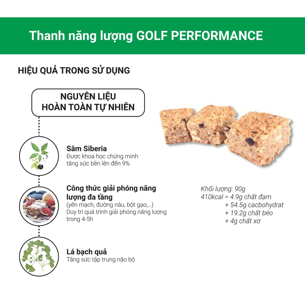 Thanh Năng Lượng Golf 💪FREESHIP💪 Thanh năng lượng SSP Performance Golf – Mixed Box – Hộp 6 thanh (6 vị) SP31 | BigBuy360 - bigbuy360.vn