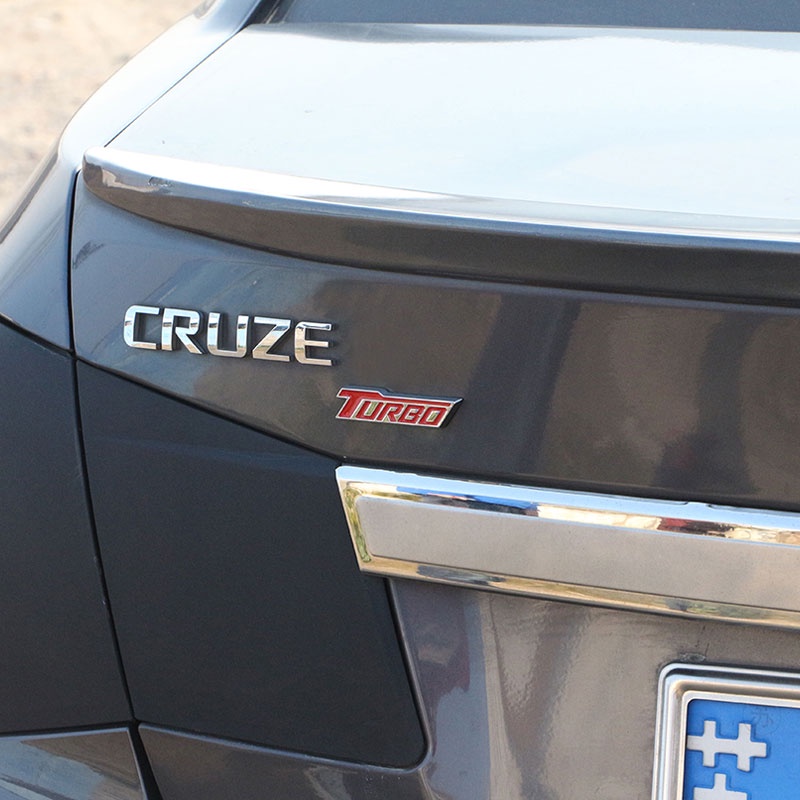 Logo Kim Loại 3D Trang Trí Xe Hơi Chevrolet Cruze Malibu Impala Spark Sonic