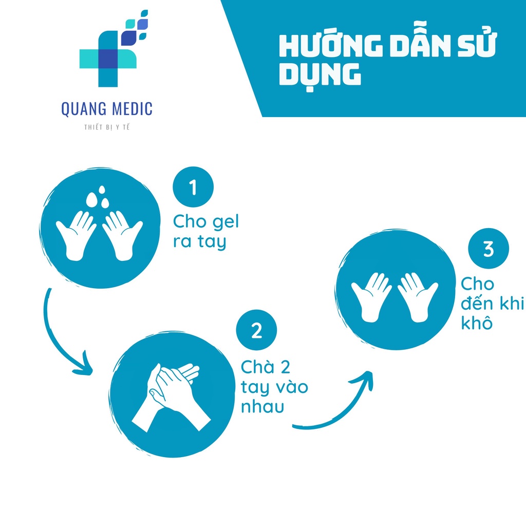 Gel Rửa Tay Khô Nước Sát Khuẩn Sát Trùng Dạng Dây 10 Gói | BigBuy360 - bigbuy360.vn