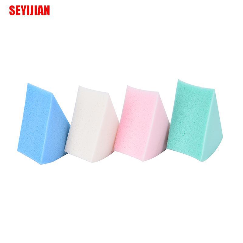 Set 8 Mút Rửa Mặt Hình Tam Giác Mềm Mại Tiện Dụng