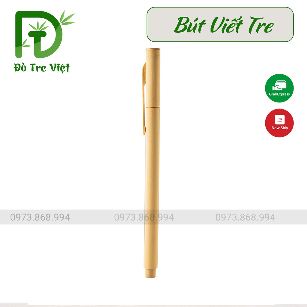 Bút viết tre, bút tre, bút bi tre khắc theo yêu cầu