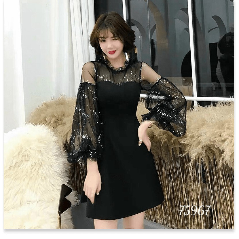 ĐẦM LỤA VOAN TAY LỠ CỰC XINH , DÀNH CHO DỰ TIỆC , HOẶC ĐI CHƠI SIÊU HO LANA STORE 88