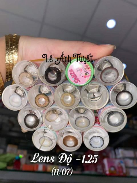 LENS ĐỘ (-0.50 đến -1.75) 55K/ CẶP + KHAY ĐƠN