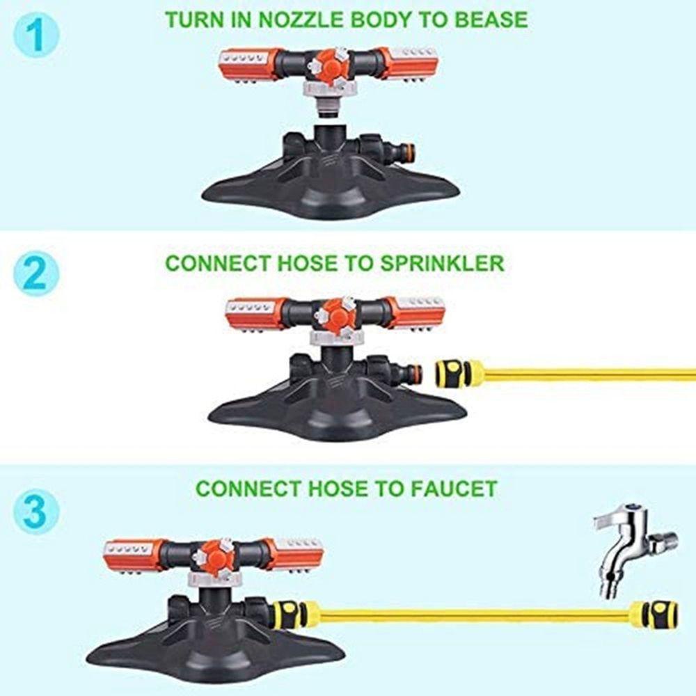 Vòi Phun Nước Tưới Cây Tự Động 3 Cánh Tiện Dụng