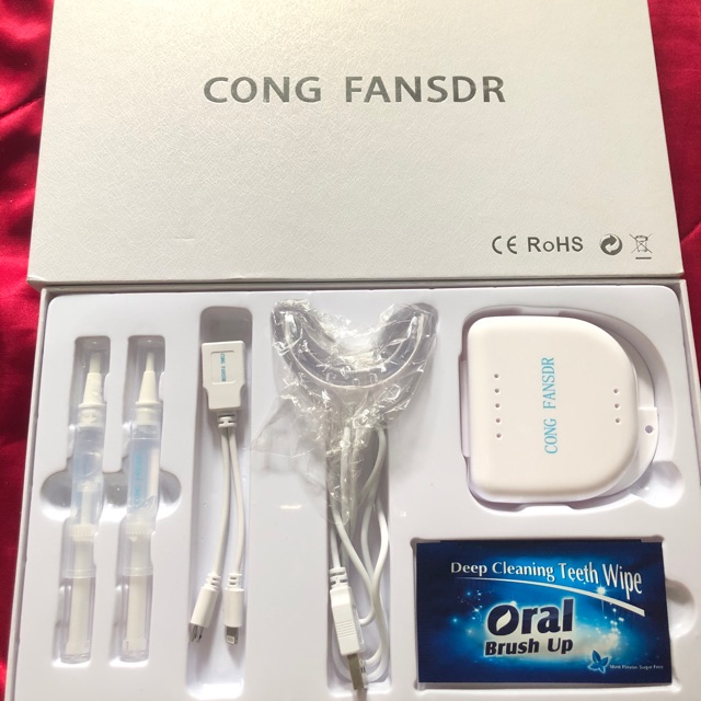 Máy Tẩy Trắng Răng Tại Nhà Cong Fandrs