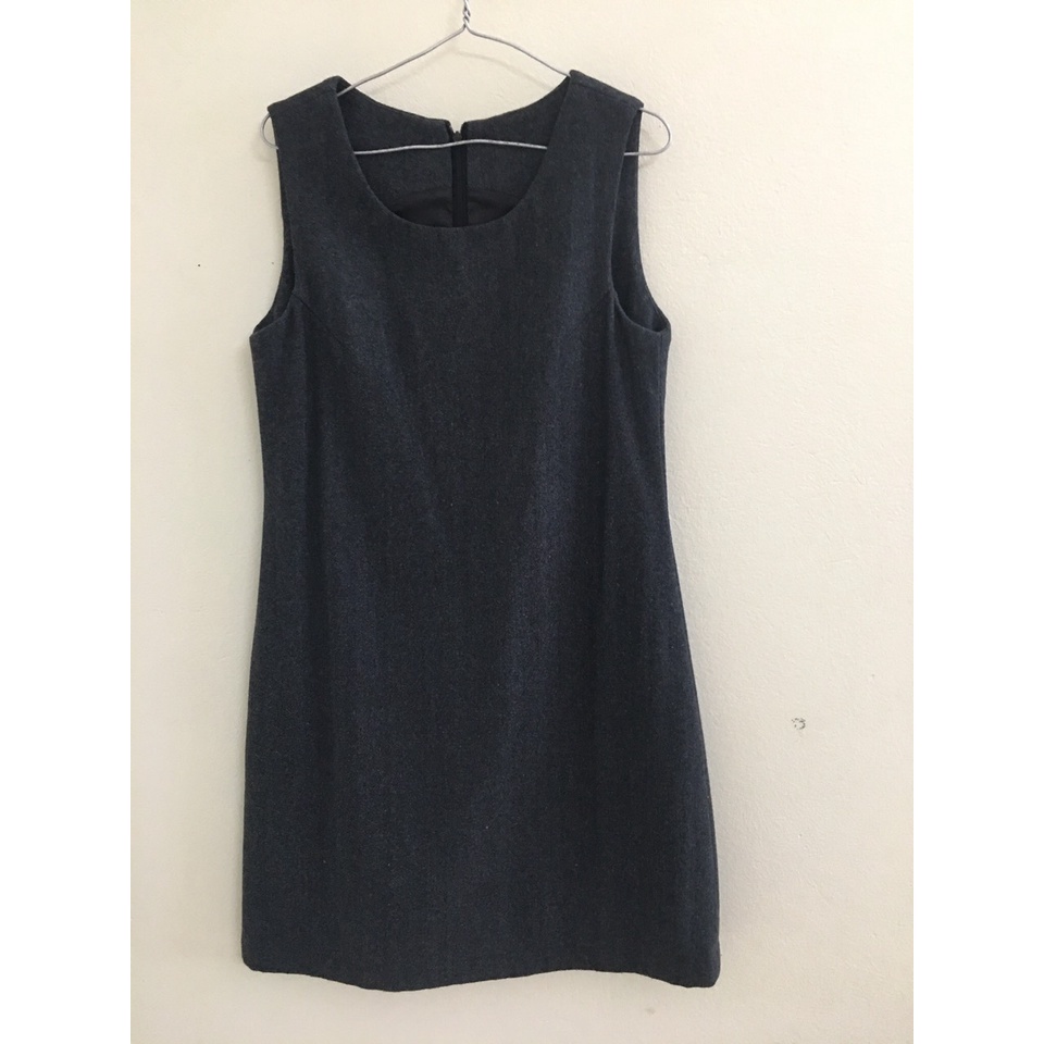 Váy dạ ghi dáng xuông A size M