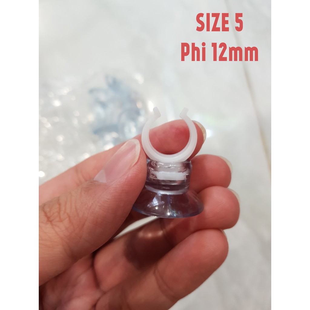 Hít kính cố định ống nước 12mm - 9mm