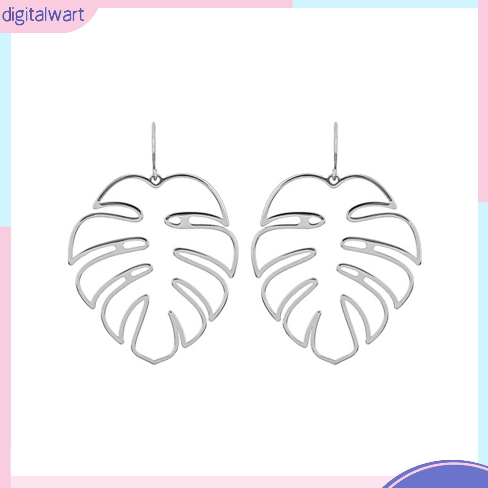 Khuyên Tai Hình Chiếc Lá Phong Cách Bohemian Thanh Lịch Dành Cho Nữ