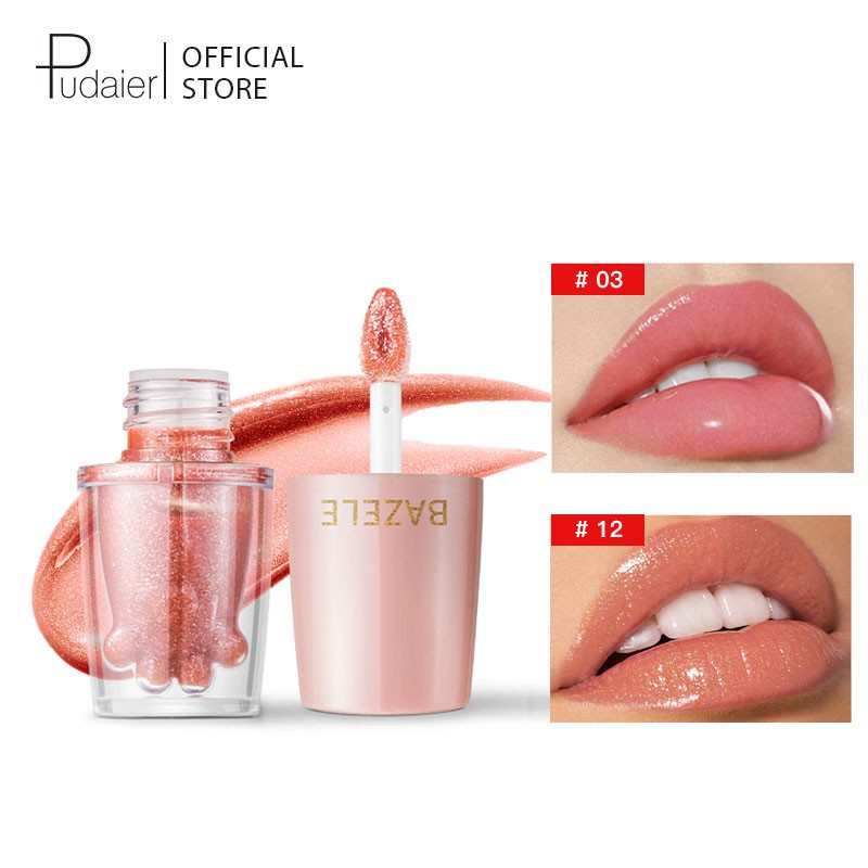 Son tint Pudaier thiết kế hình chân mèo kháng nước lâu trôi với 14 màu 30g