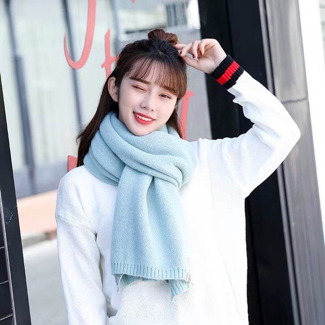 Khăn choàng cổ dệt kim khăn choàng cổ lạnh