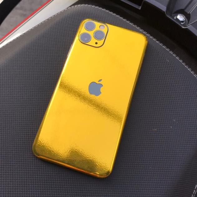 Skin dán iphone vàng siêu đẹp