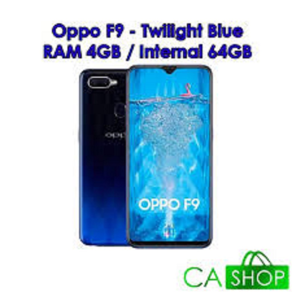 điện thoại Oppo F9 64G ram 6G CHÍNH HÃNG Full box, Bảo hành 12 tháng
