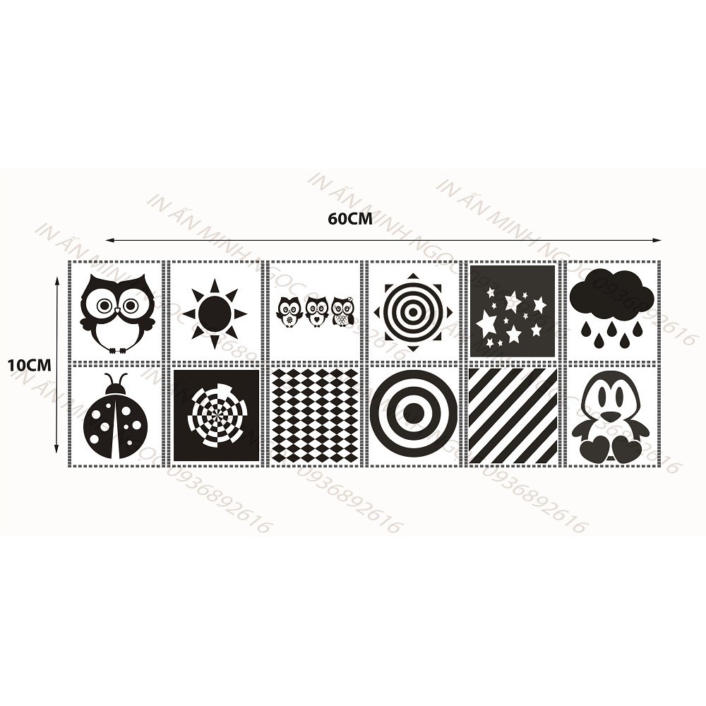 Bộ thẻ GẤP KÍCH THÍCH THỊ GIÁC CHO BÉ