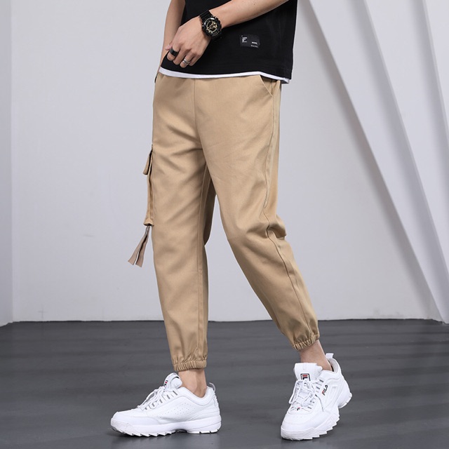 Jogger kaki túi hộp dây | BigBuy360 - bigbuy360.vn