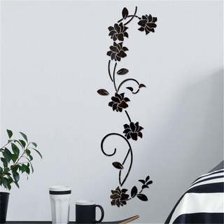 NAMSHEVA Gương Dán Tường Acrylic 3D