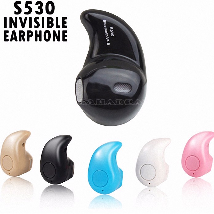 Tai Nghe Bluetooth Hạt Đậu Mini S530 Thiết kế Thể Thao