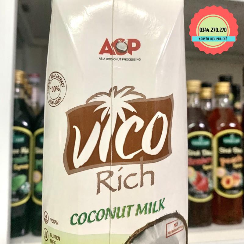 Nước Cốt Dừa Vico Rich 1000ml