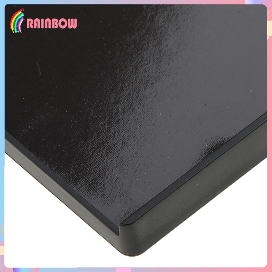 Bảng phấn rỗng từ tính màu đen kèm 12 khay đựng phấn mắt / phấn má hồng