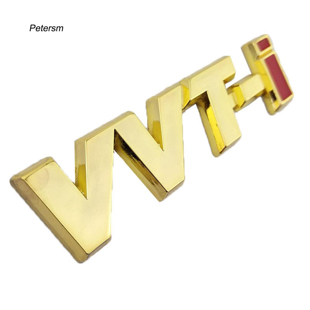 Hình dán trang trí xe hơi Toyota Camry bằng kim loại