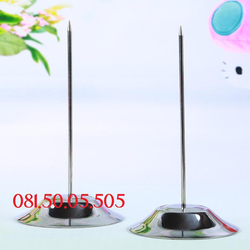 Cây ghim bill giấy hóa đơn Cây cắm order inox xiên order chất liệu thép không rỉ | BigBuy360 - bigbuy360.vn