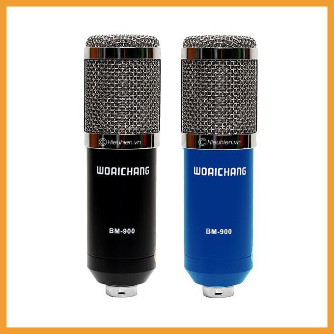 Mic thu âm BM900 livestream dùng kết hợp với suondcard K10 và H9,V8,V10 hát Karaoke - Bh 6 tháng