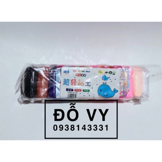 Đất nặn siêu nhẹ combo 12 màu